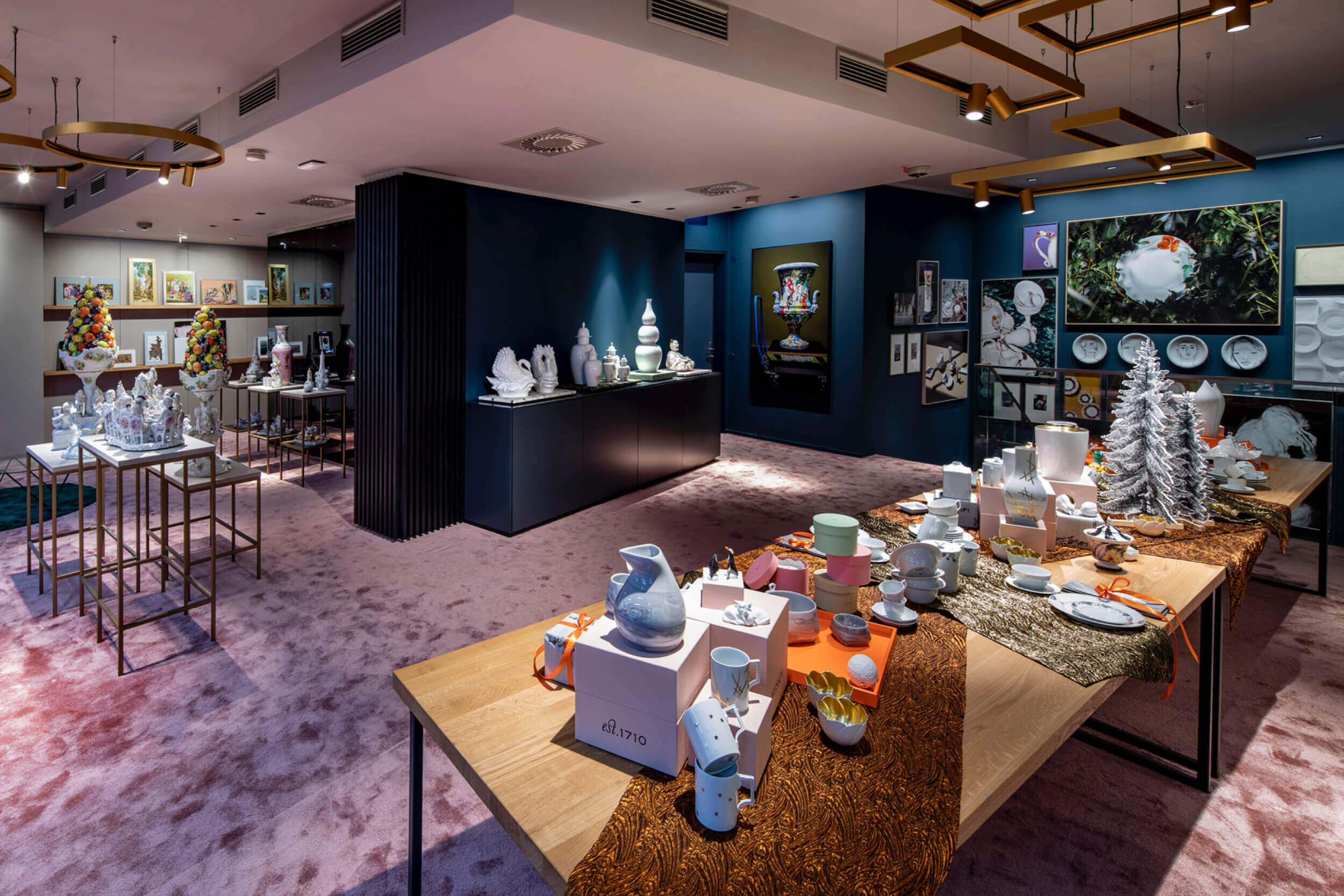 Produktinstallation im Meissen Signature Store Produktinstallation im Meissen Signature Store