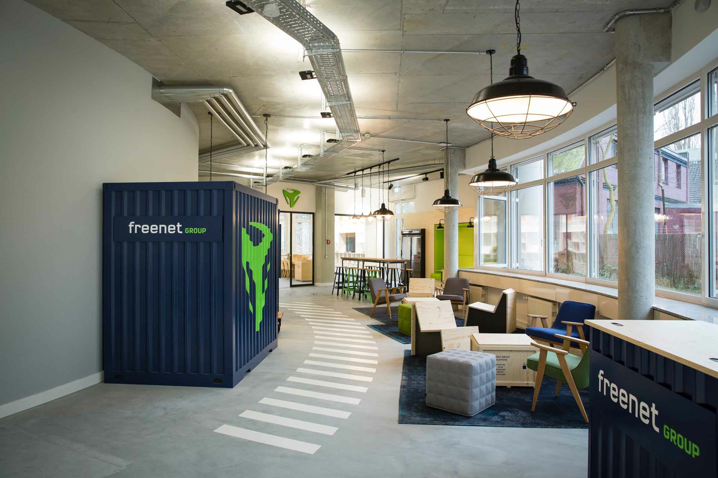 Office Design für den Freenet Campus in Hamburg Office Design für den Freenet Campus in Hamburg